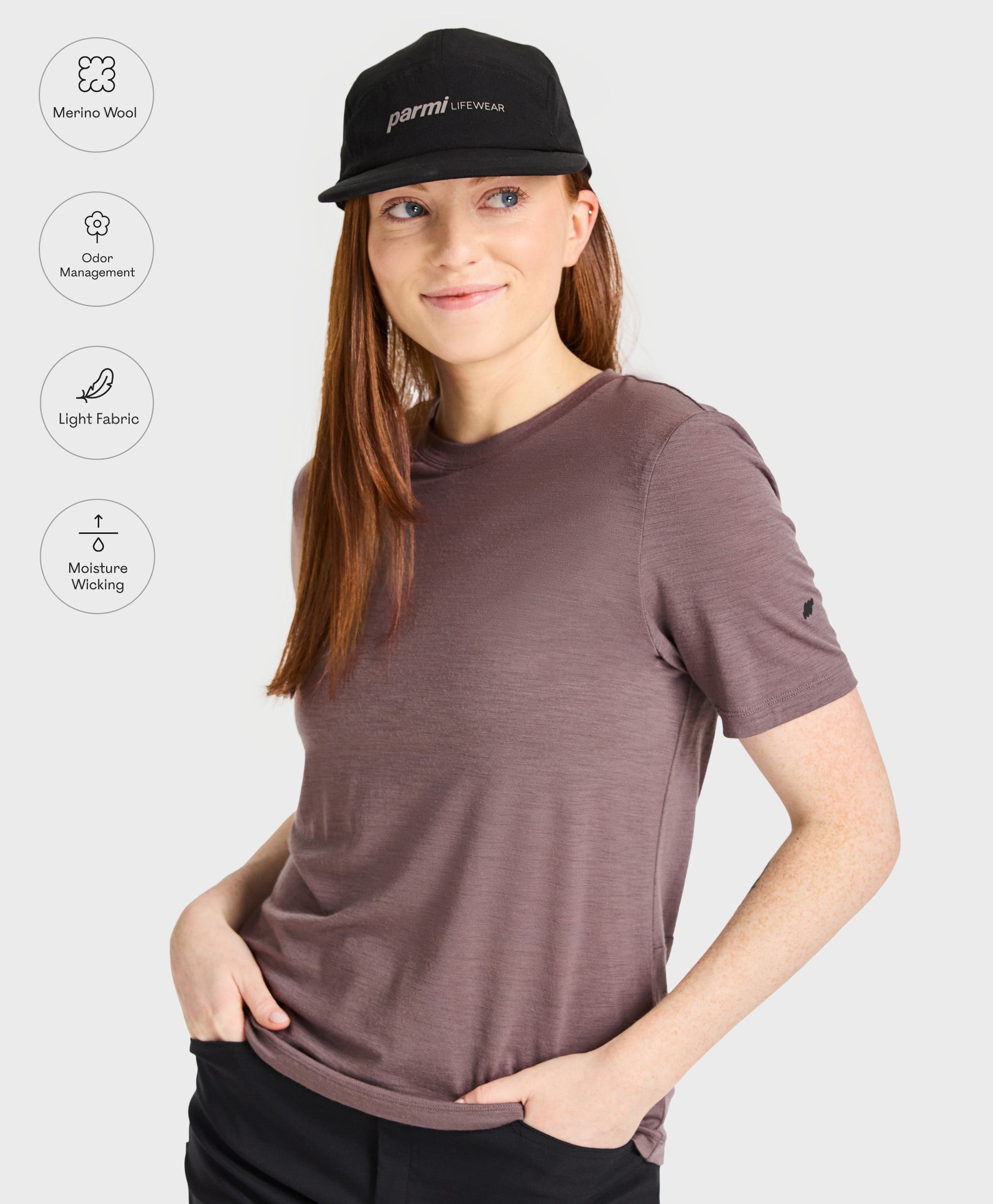 T-shirt Merino Free Range - Femme