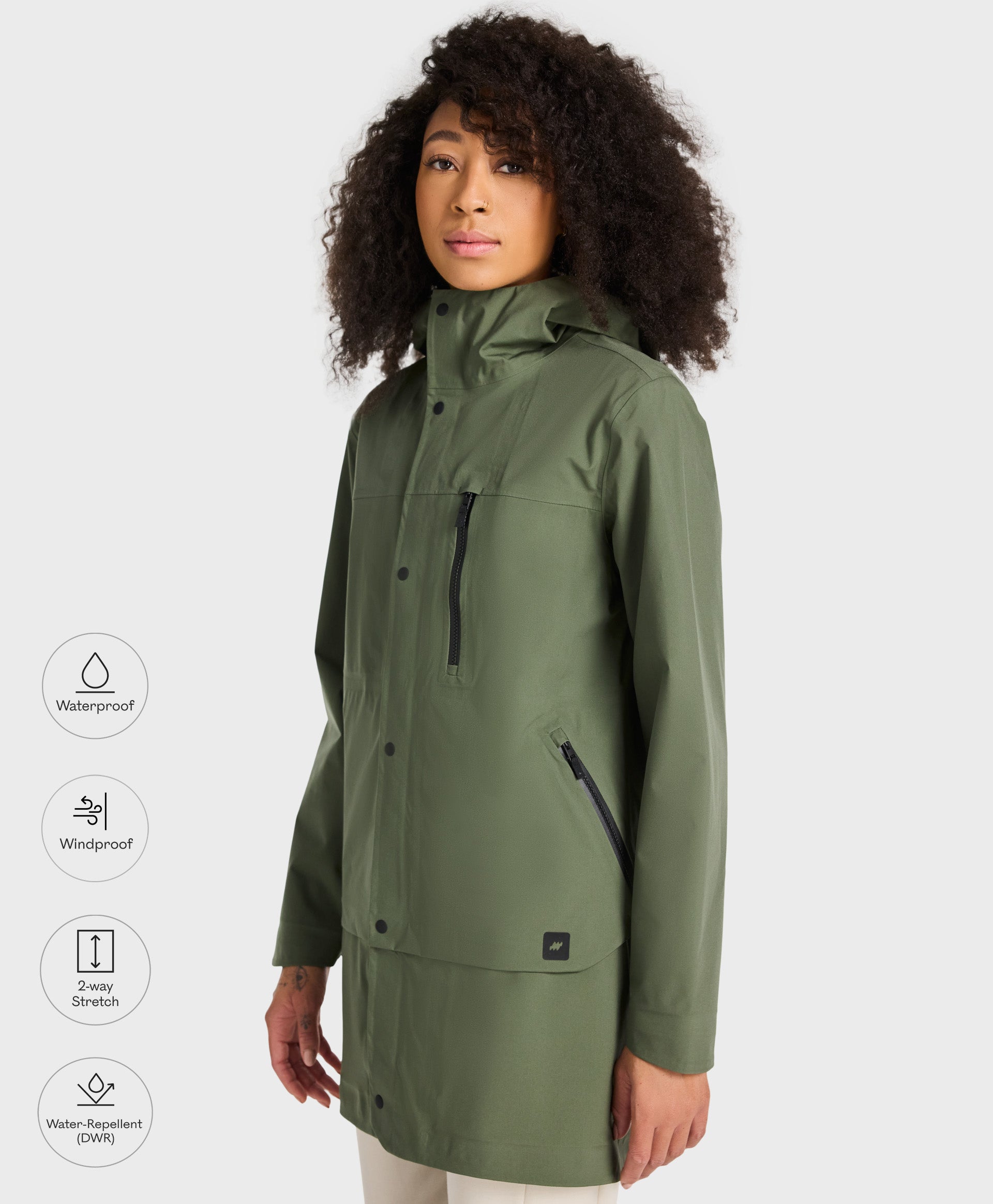 Manteau Long Shell 3L - Femme