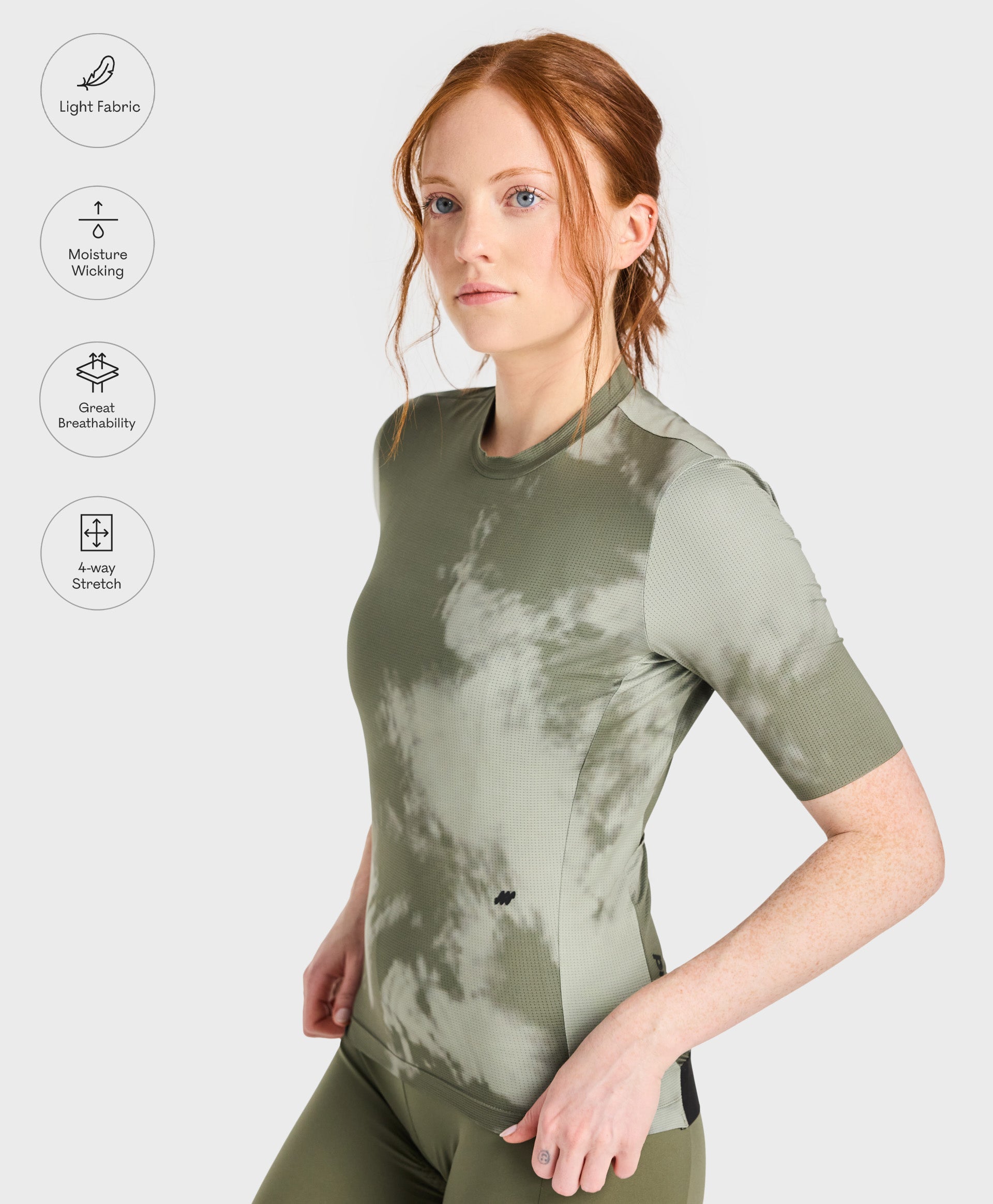 Maillot Cycliste Zipperless - Femme