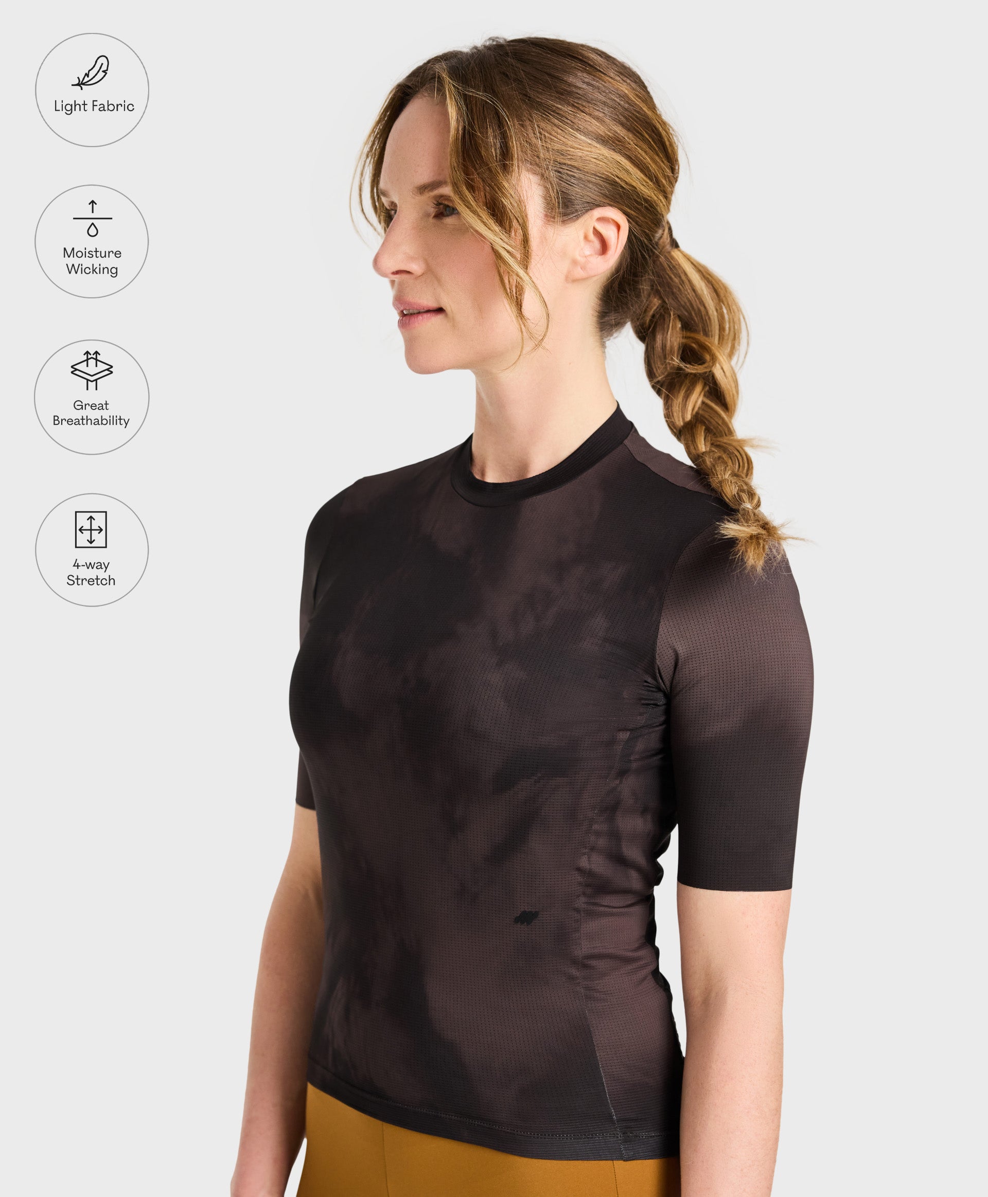 Women's Cycling Zipperless Jersey