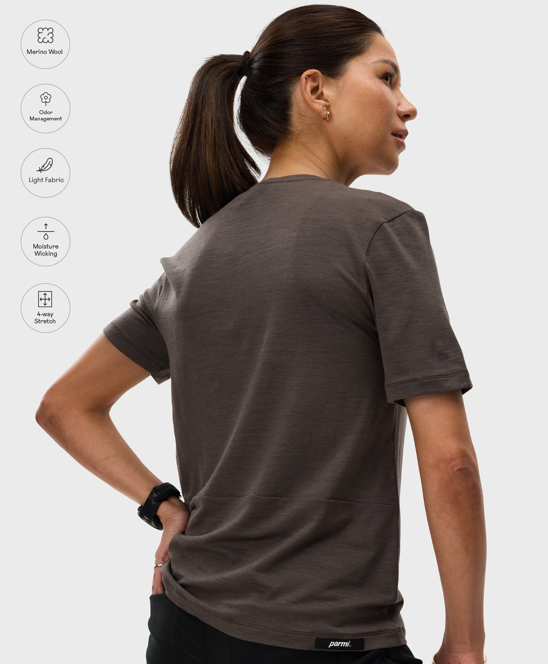 T-shirt Merino Free Range - Femme
