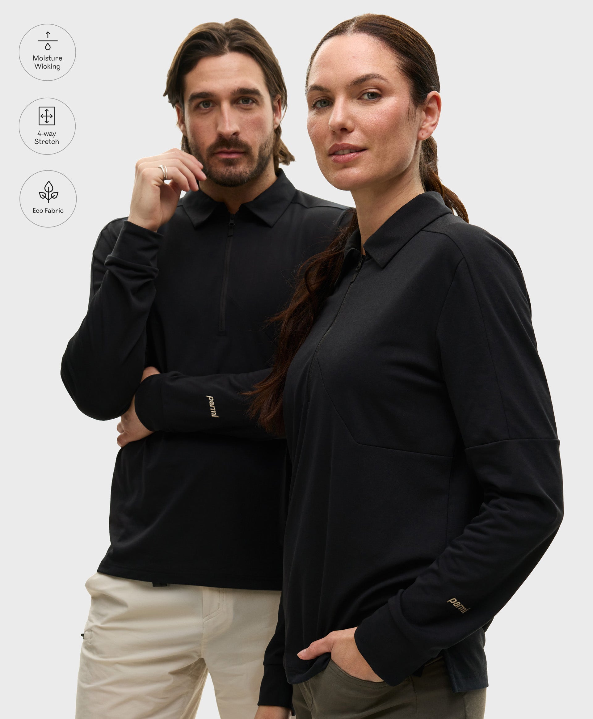 Unisex Free To Be LS Polo