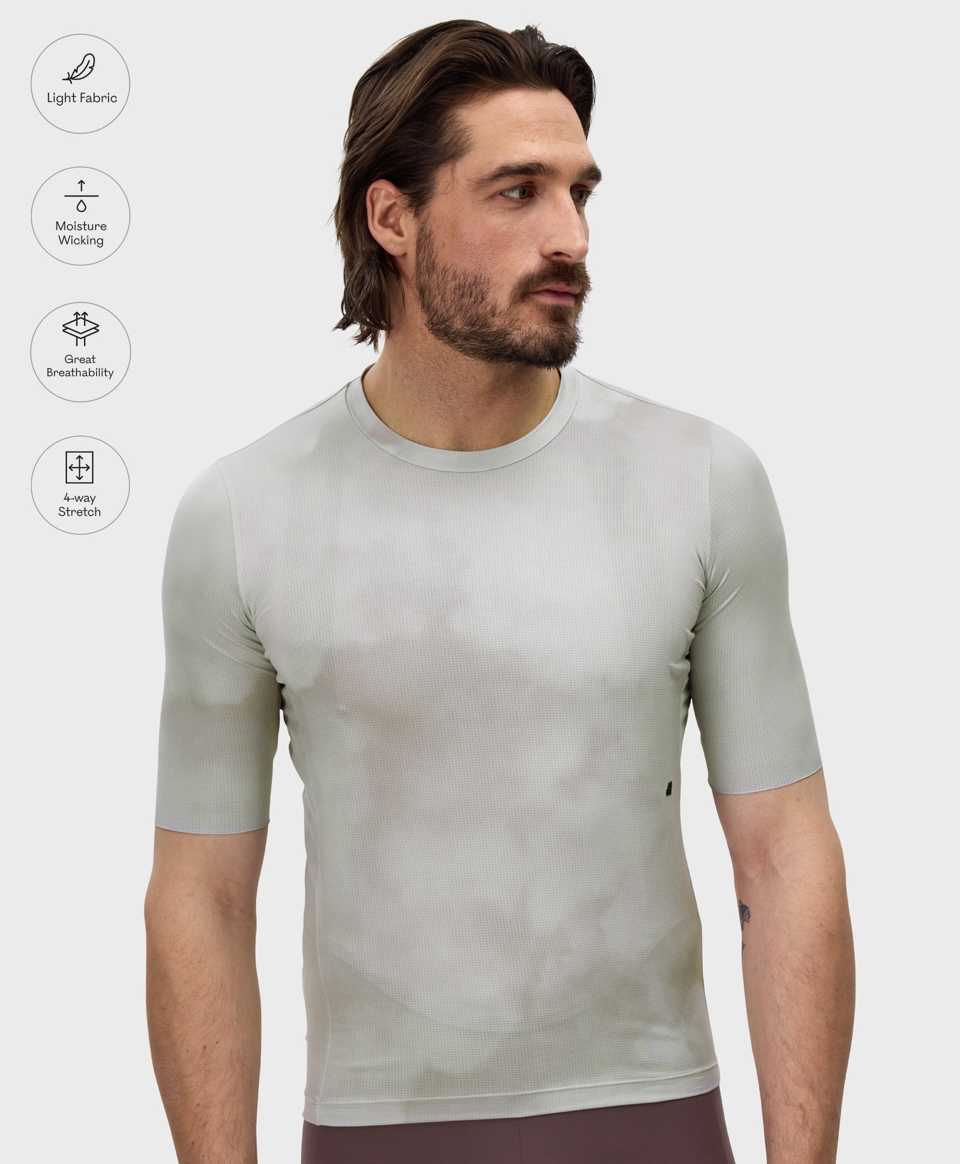 Maillot Cycliste Zipperless - Homme