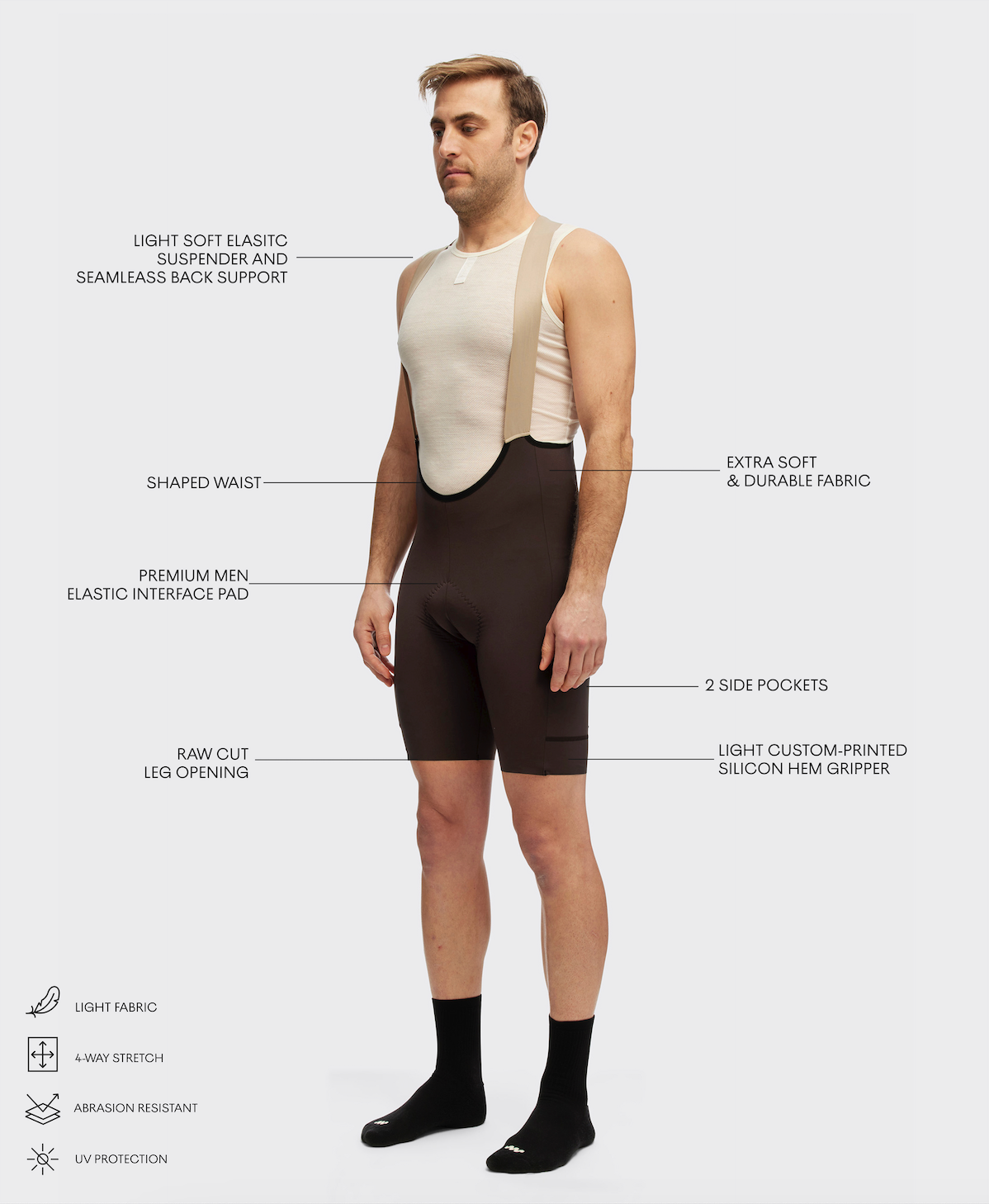 Men's All-Trail Bib Shorts