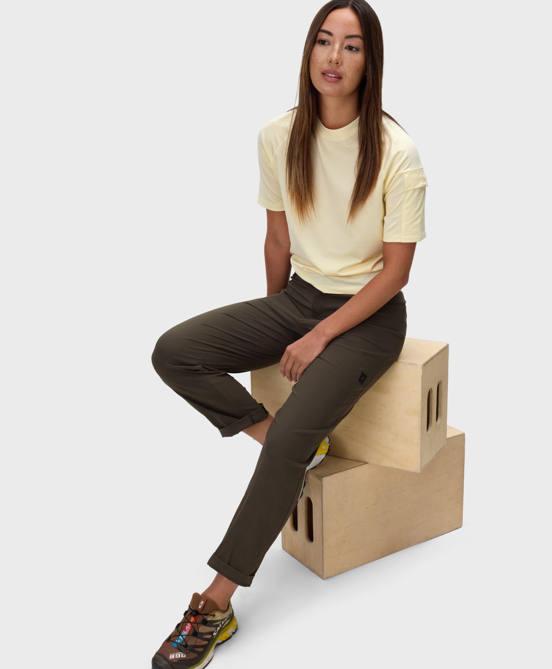 Pantalon Chino Tech - Femme