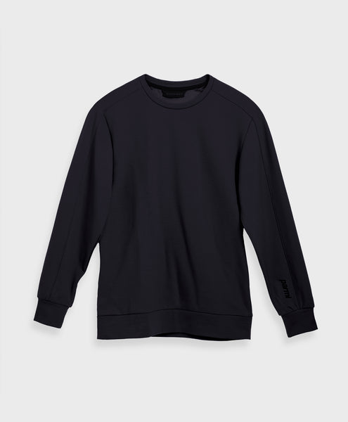 スウェット・トレーナー [ NOIR DE VIGNE ] FLEUR 1. TULIPE SWEATSHIRT BLACK Flat_0075_black_grande.jpg?v=