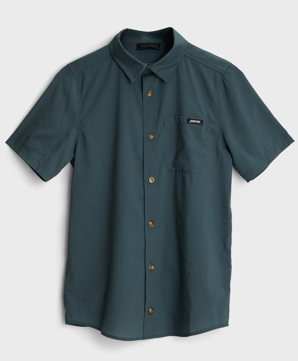 Chemise de pêche Simms Bugstopper manches longues nylon vert Chemise de pêche Simms Bugstopper manches longues nylon vert