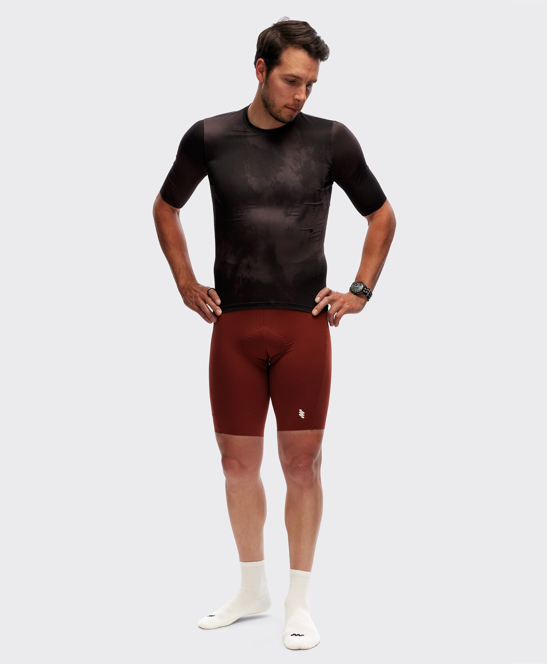 Men Cycling Zipperless Jersey – Parmi Lifewear