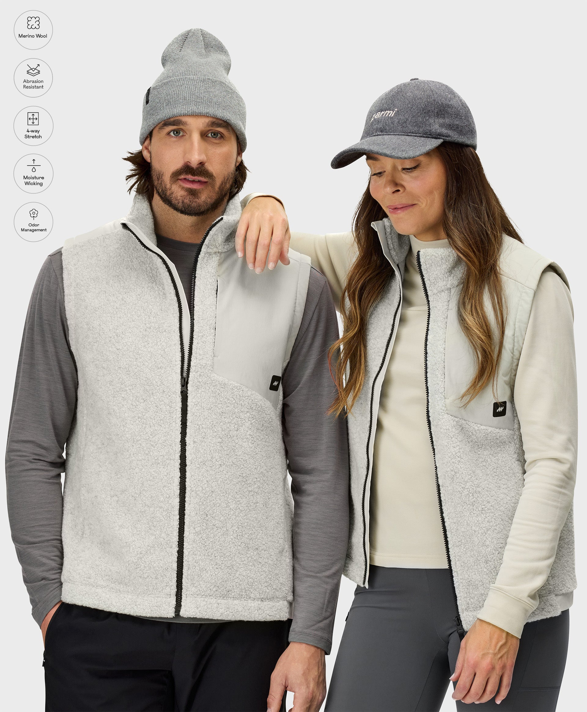 Unisex Merino Sherpa Vest