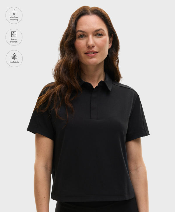 Women's Free To Be Crop Polo