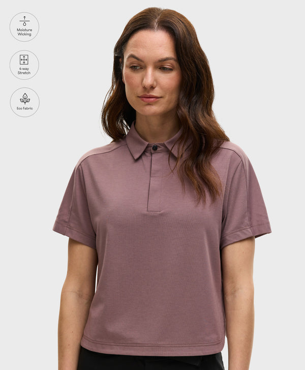 Women's Free To Be Crop Polo