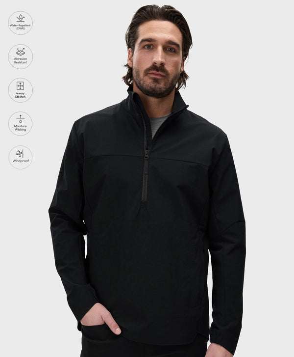 Men's All-Around Half Zip Softshell