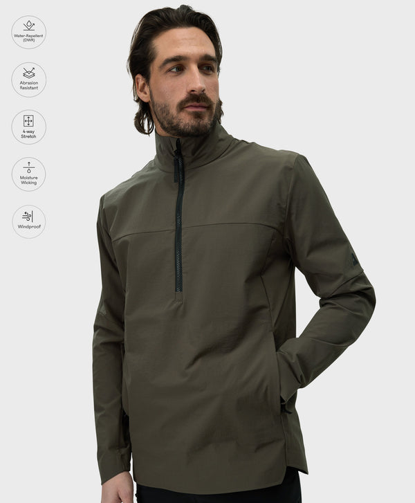 Men's All-Around Half Zip Softshell