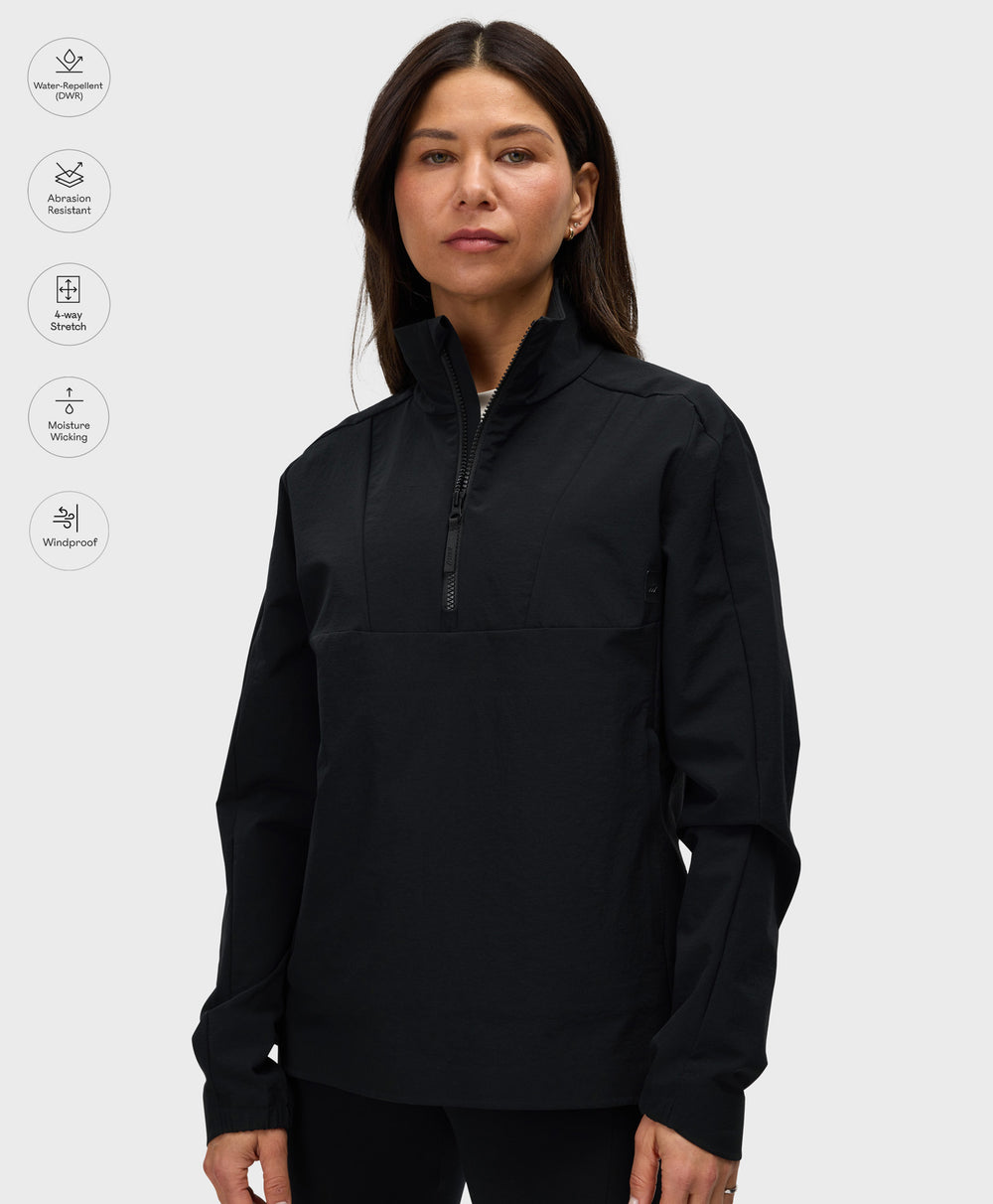 Women's All-Around Half Zip Softshell