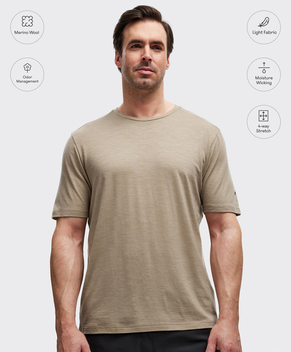 T-shirt Merino Free Range - Homme